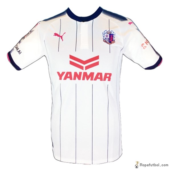 Camiseta Cerezo Osaka Replica Segunda Ropa 2017/18 Blanco